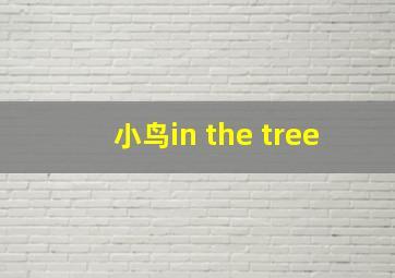 小鸟in the tree